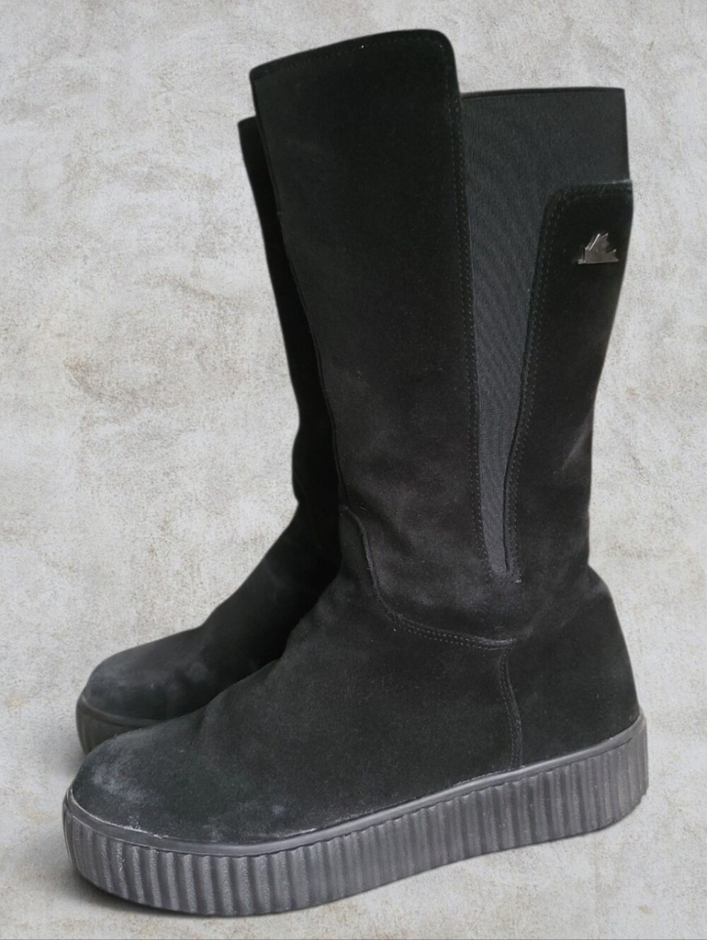 Pajar Canada Heritage Suede & Shearling Waterproof Winter Boots - Women's Size 7 - Picture 8 of 10